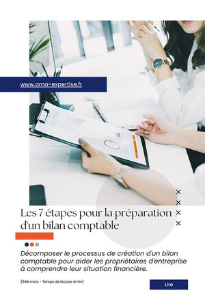 Les 7 étapes pour la préparation d'un bilan comptable