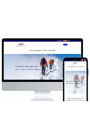 Site internet Amirault Mallen Associés